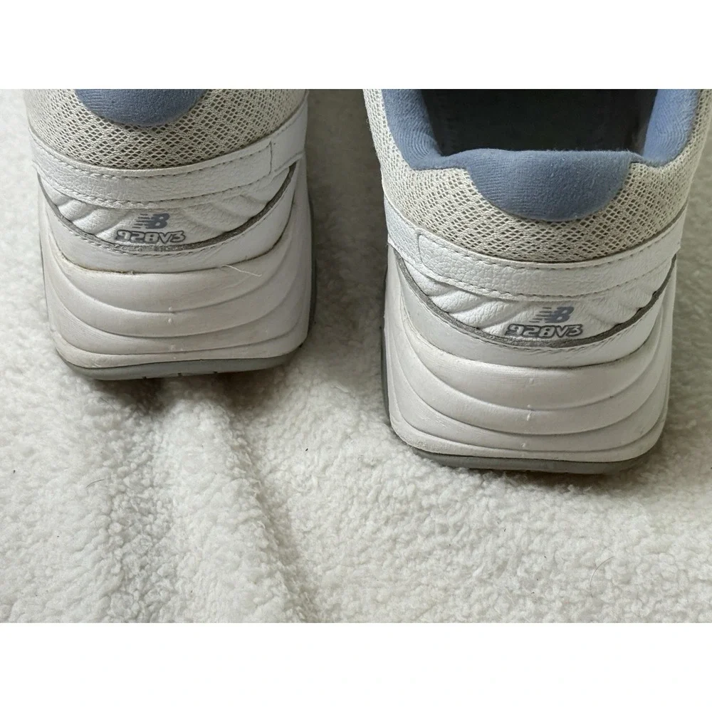 New Balance 928 V3 Women's Size 9B White/Blue‎ USA WW928WB3 Walking Shoes
